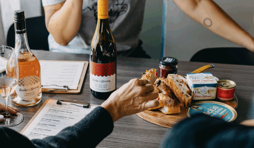 Snake Plus Herring Wine Lifestyle Image