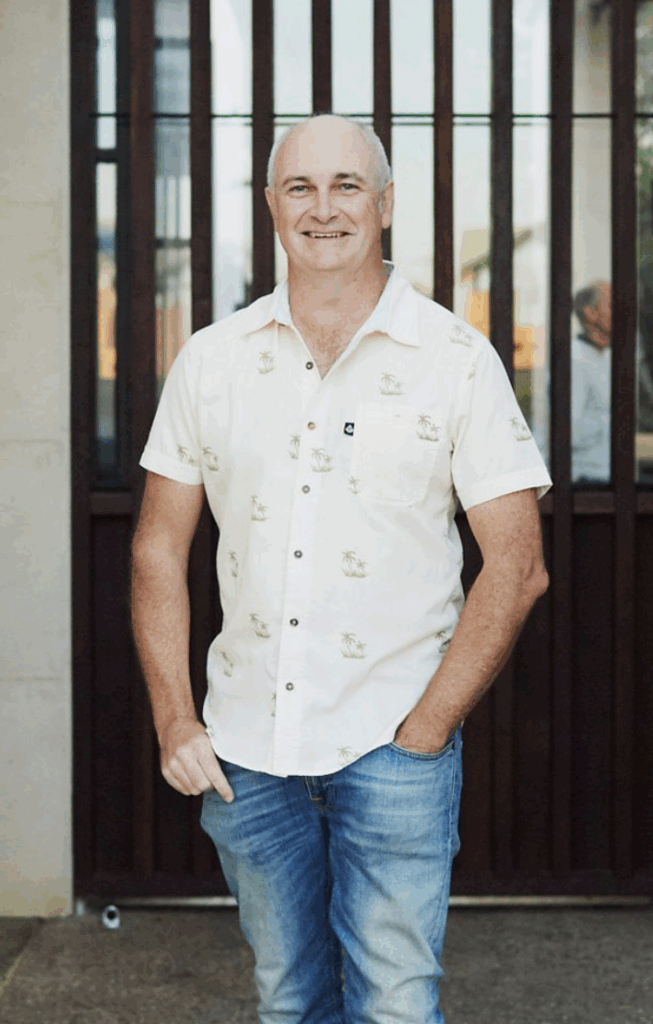A picture of Snake and Herring Winemaker Tony Davies